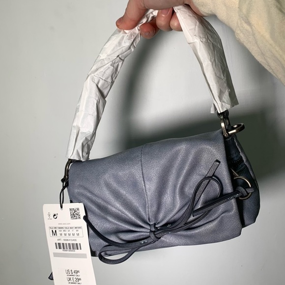 ZARA NWT HANDBAG WITH BOW REF 6506/410 - Picture 5 of 13